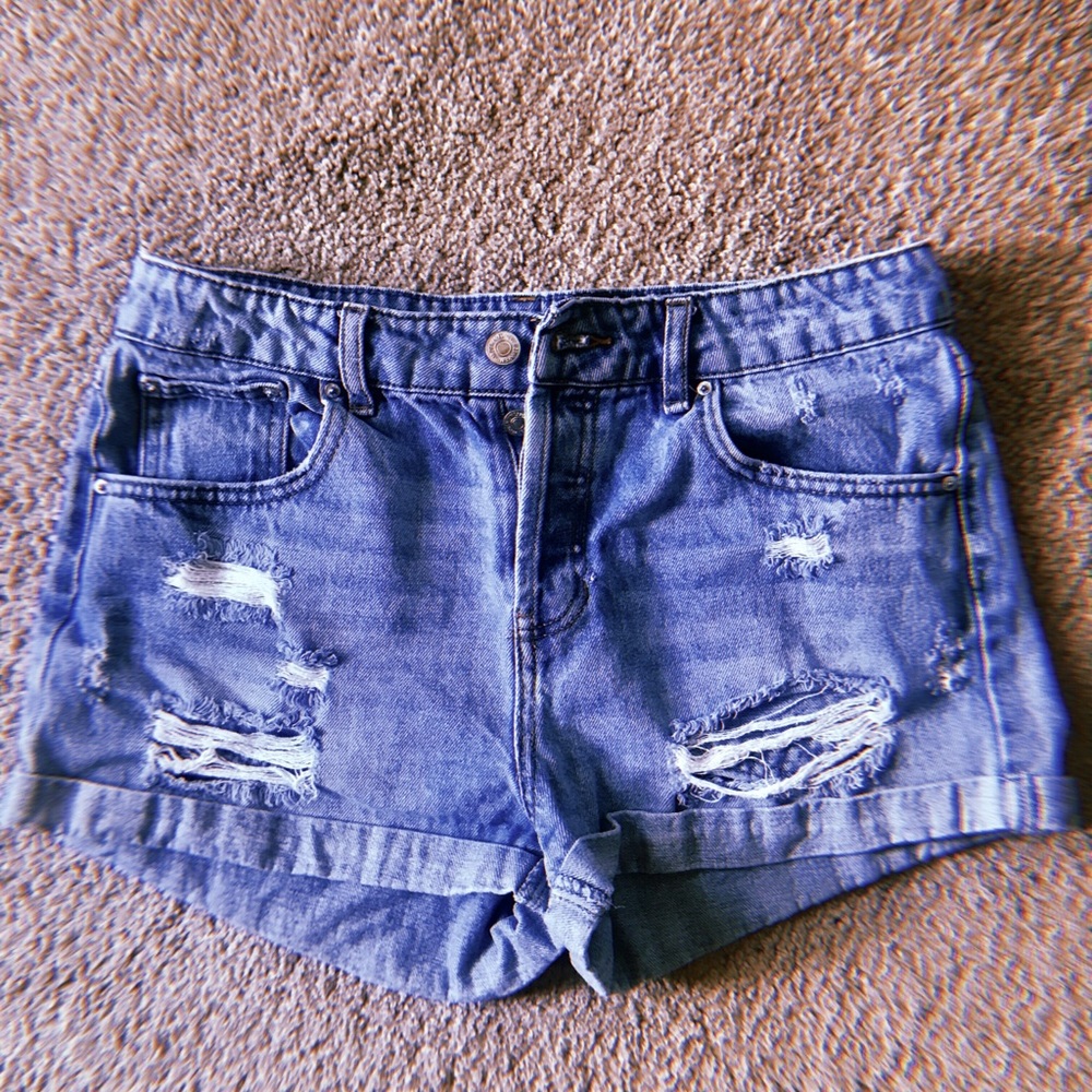 High Waisted F21 Jean Shorts
